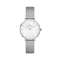 Daniel Wellington Petite 28 Lumine Silver Mother of Pearl White Watch Watches Daniel Wellington 