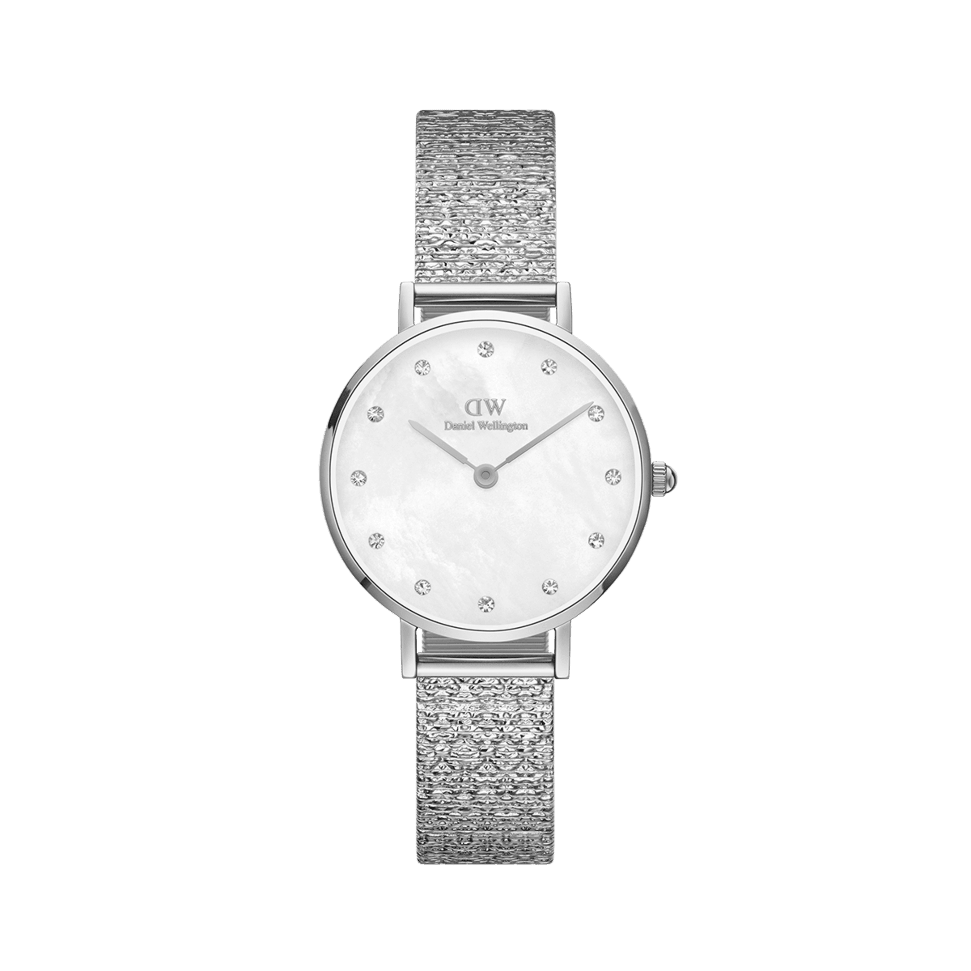 Daniel Wellington Petite 28 Lumine Silver Mother of Pearl White Watch Watches Daniel Wellington 