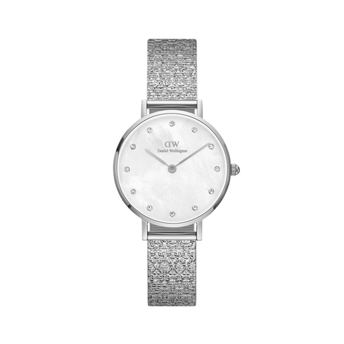 Daniel Wellington Petite 28 Lumine Silver Mother of Pearl White Watch Watches Daniel Wellington 