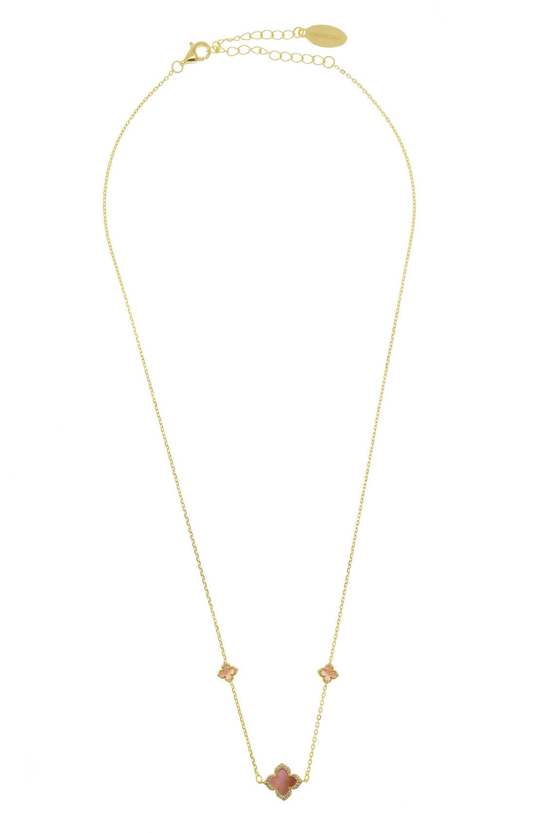 SYDNEY SOIRÉE FAIRWATER MOTHER OF PEARL DELUXE NECKLACE GOLD Bevilles Jewellers 