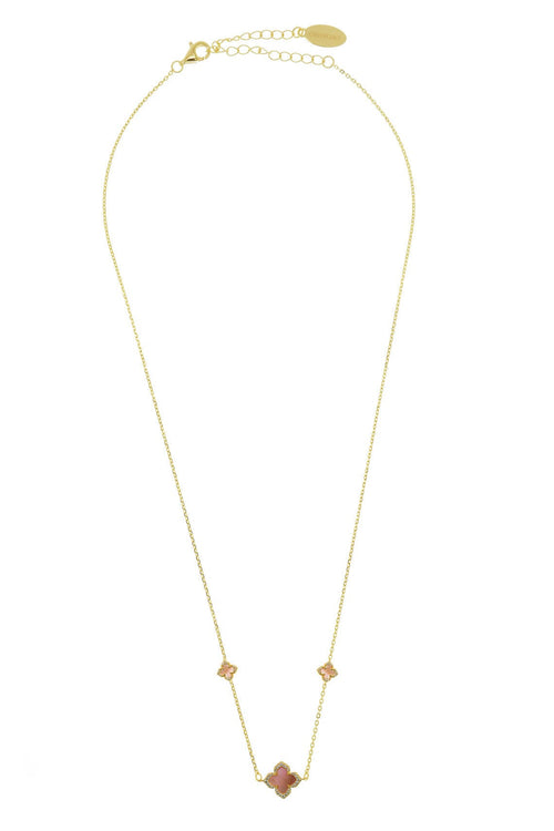 SYDNEY SOIRÉE FAIRWATER MOTHER OF PEARL DELUXE NECKLACE GOLD Bevilles Jewellers 