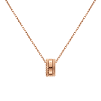 Daniel Wellington Elevation Necklace Rose Gold Necklaces Daniel Wellington 