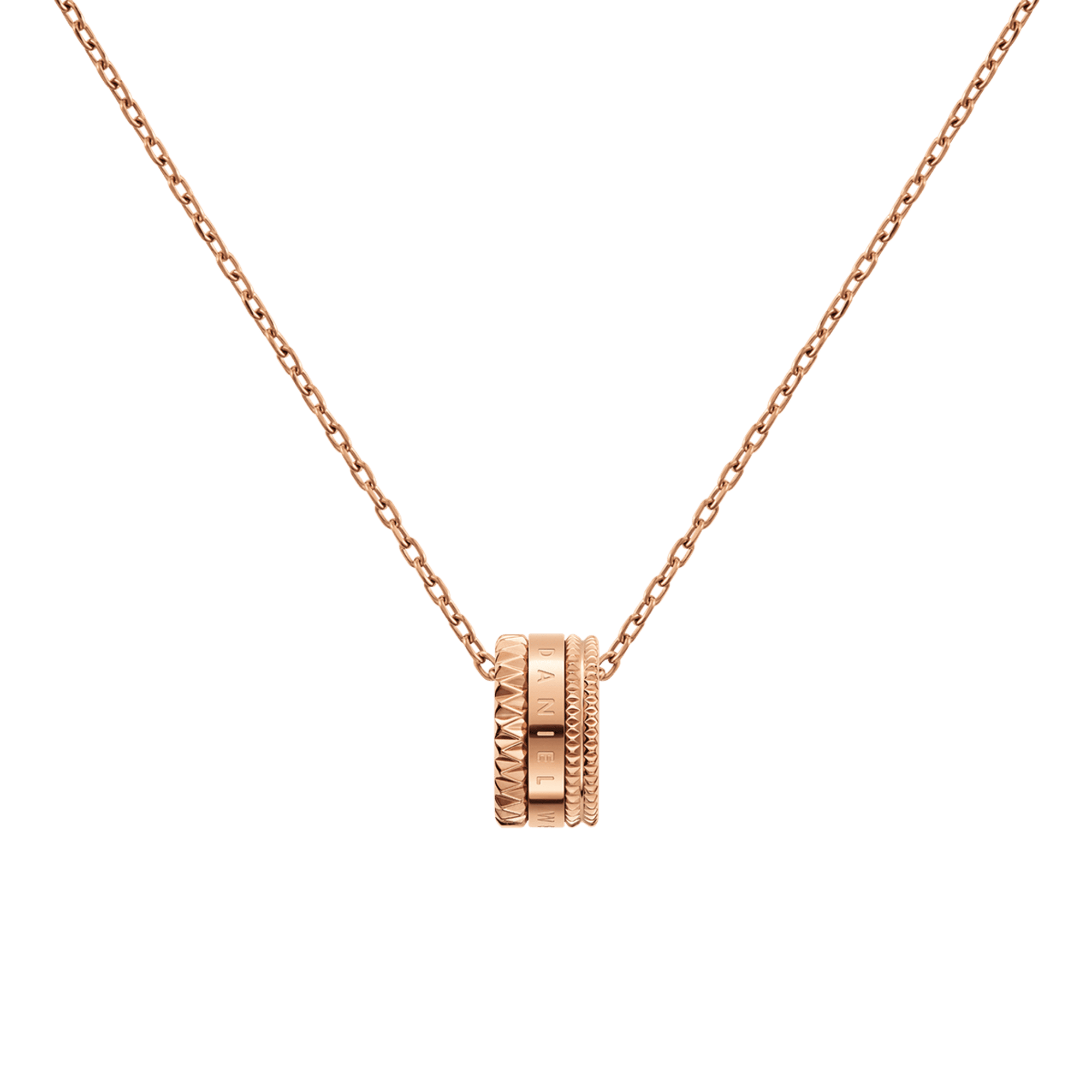 Daniel Wellington Elevation Necklace Rose Gold Necklaces Daniel Wellington 