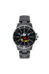 Disney Mickey Sports 40mm Black Dial Black Stainless Steel Watch Watches Disney 