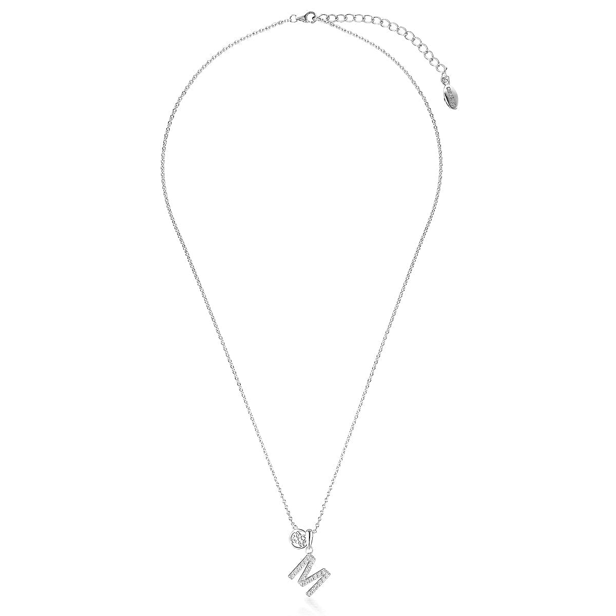 LUXURY LETTERS M INITIAL PENDANT SILVER Pendants Georgini 