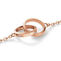Daniel Wellington Classic Lumine Unity Necklace Rose Gold Necklaces Daniel Wellington 