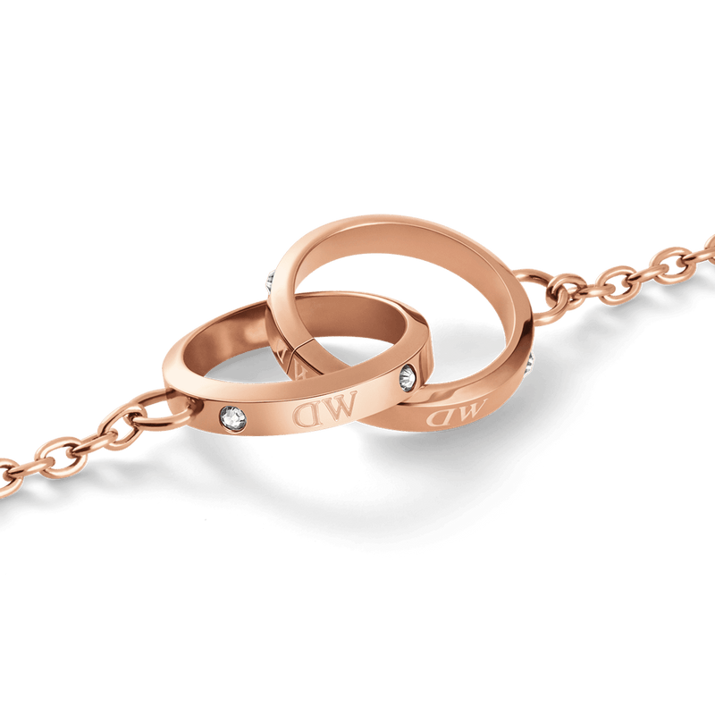 Daniel Wellington Classic Lumine Unity Necklace Rose Gold Necklaces Daniel Wellington 