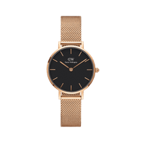 Daniel Wellington Petite 32 Melrose Rose Gold & Black Watch Watches Daniel Wellington 