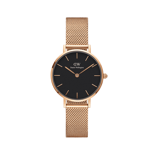 Daniel Wellington Petite 32 Melrose Rose Gold & Black Watch Watches Daniel Wellington 