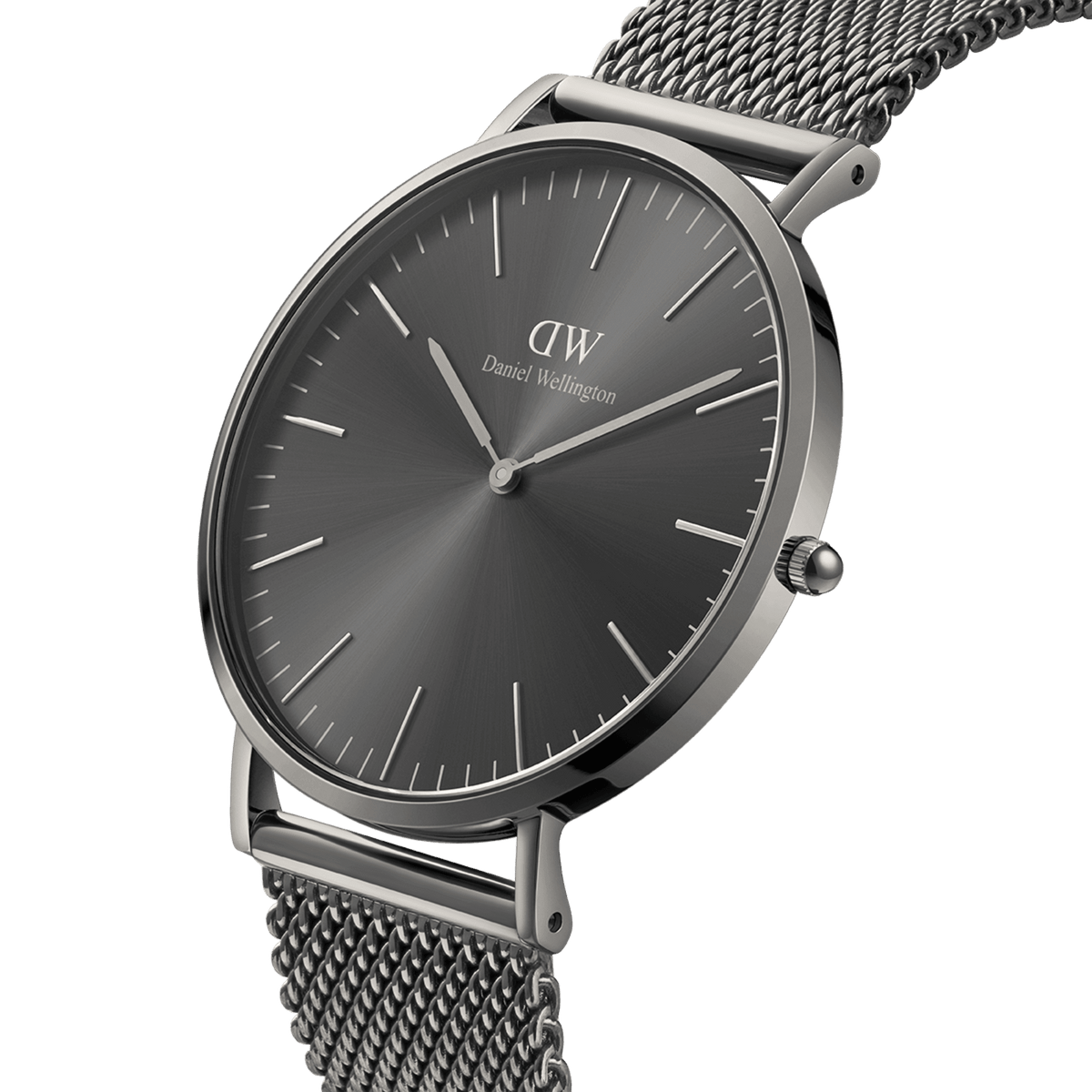 Daniel Wellington Classic 40 Anthracite Grey Sunray Watch Watches Daniel Wellington 