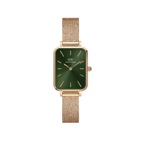Daniel Wellington Quadro 20X26 Pressed Melrose Rose Gold & Emerald Watch Watches Daniel Wellington 