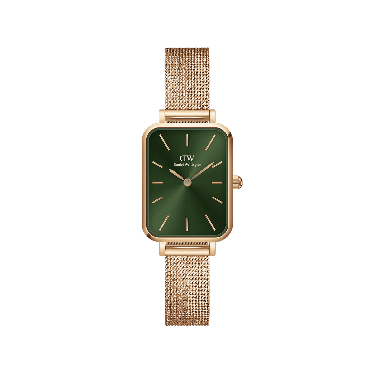 Daniel Wellington Quadro 20X26 Pressed Melrose Rose Gold & Emerald Watch Watches Daniel Wellington 