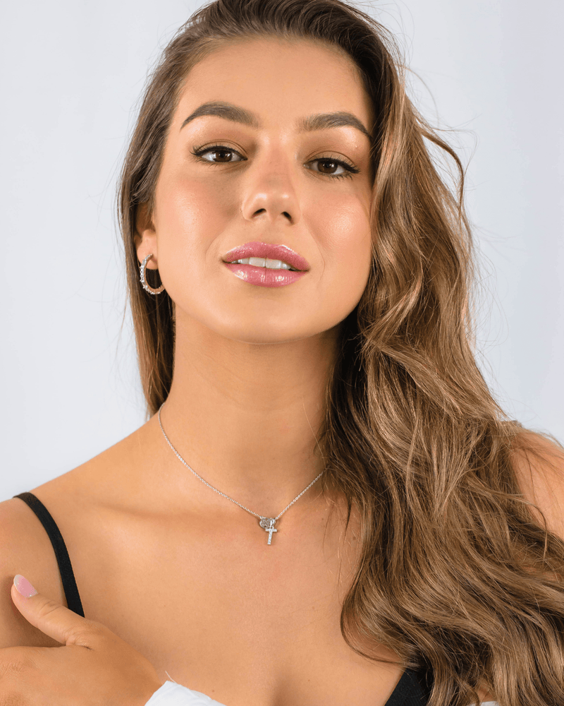 LUXURY LETTERS T INITIAL PENDANT SILVER Pendants Georgini 