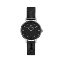 Daniel Wellington Petite 32 Ashfield Silver & Black Watch Watches Daniel Wellington 