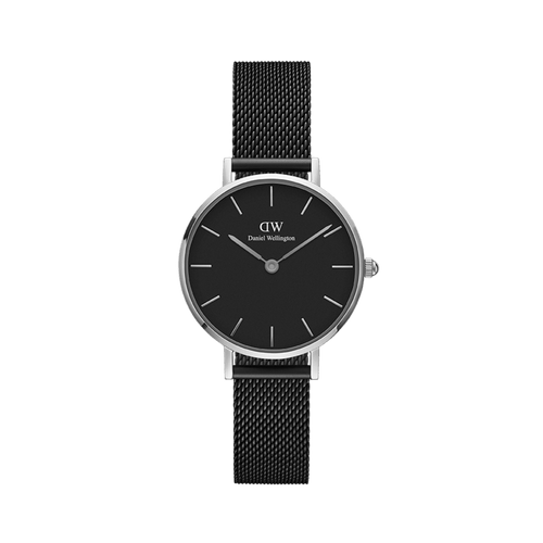 Daniel Wellington Petite 32 Ashfield Silver & Black Watch Watches Daniel Wellington 