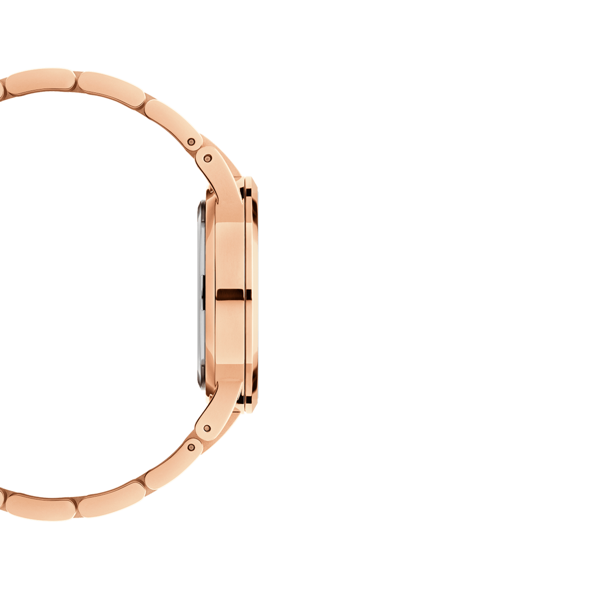 Daniel Wellington Iconic Link 36 Rose Gold & White Watch Watches Daniel Wellington 