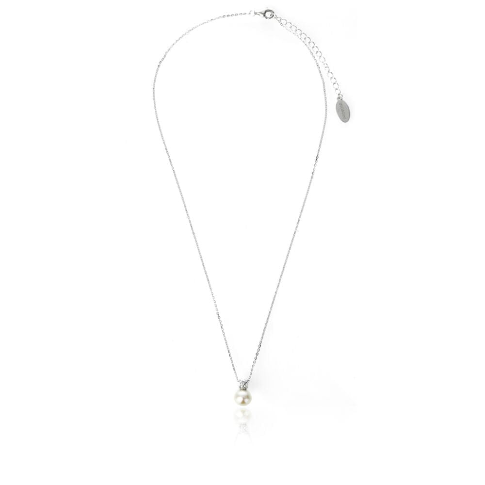 OCEANS NOOSA FRESHWATER PEARL NECKLACE SILVER Bevilles Jewellers 