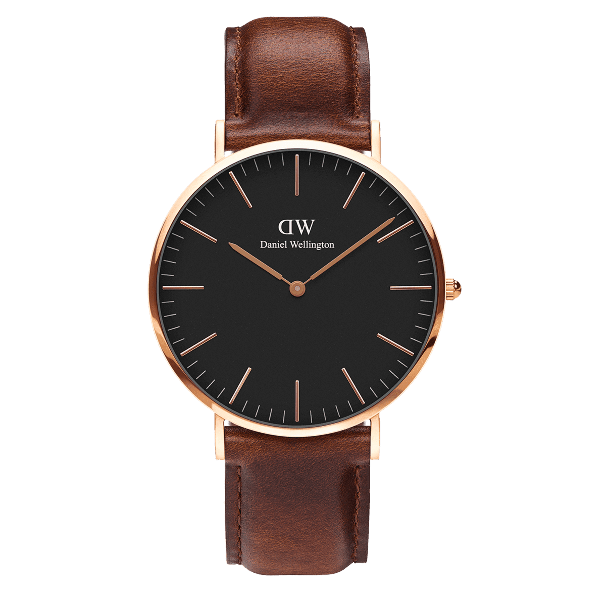 Daniel Wellington Classic 40 St Mawes Rose Gold & Black Watch Watches Daniel Wellington 