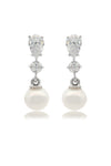 CHIC NOEL FRESHWATER PEARL PYRMONT EARRINGS SILVER Bevilles Jewellers 