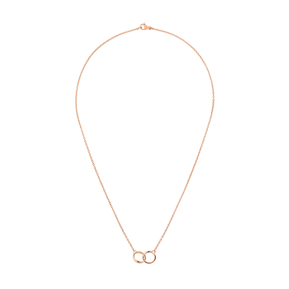 Daniel Wellington Classic Lumine Unity Necklace Rose Gold Necklaces Daniel Wellington 