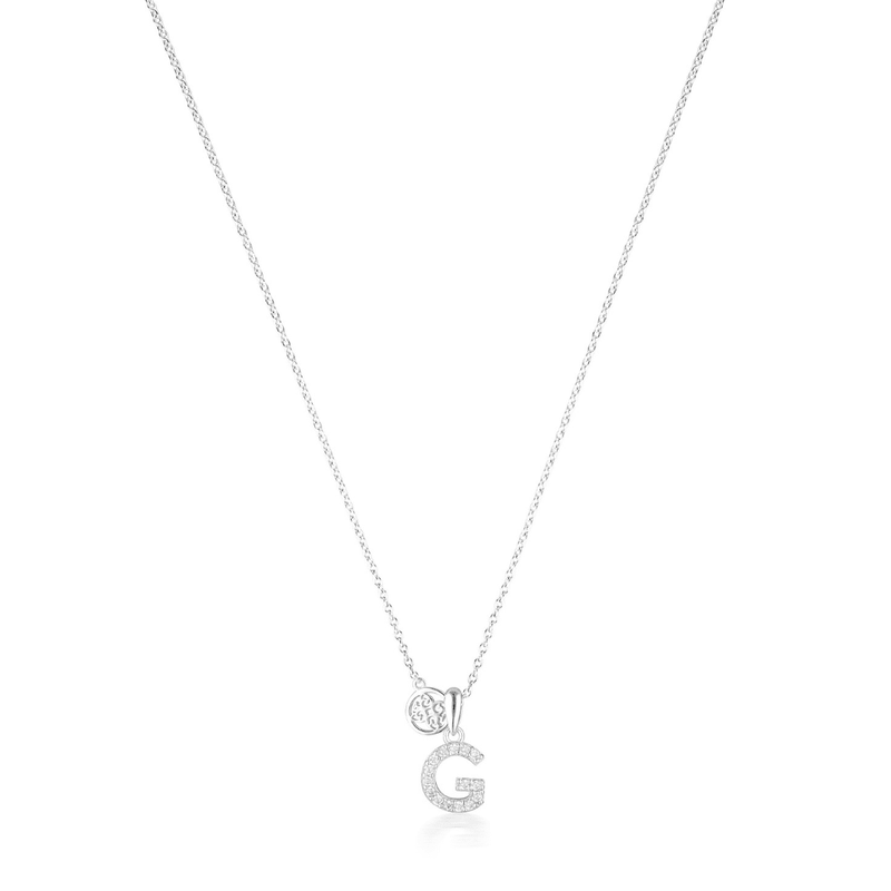LUXURY LETTERS G INITIAL PENDANT SILVER Pendants Georgini 