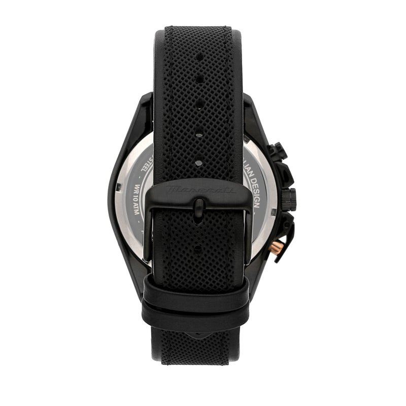 Maserati Epoca 42mm Black Chronograph Watches Maserati 
