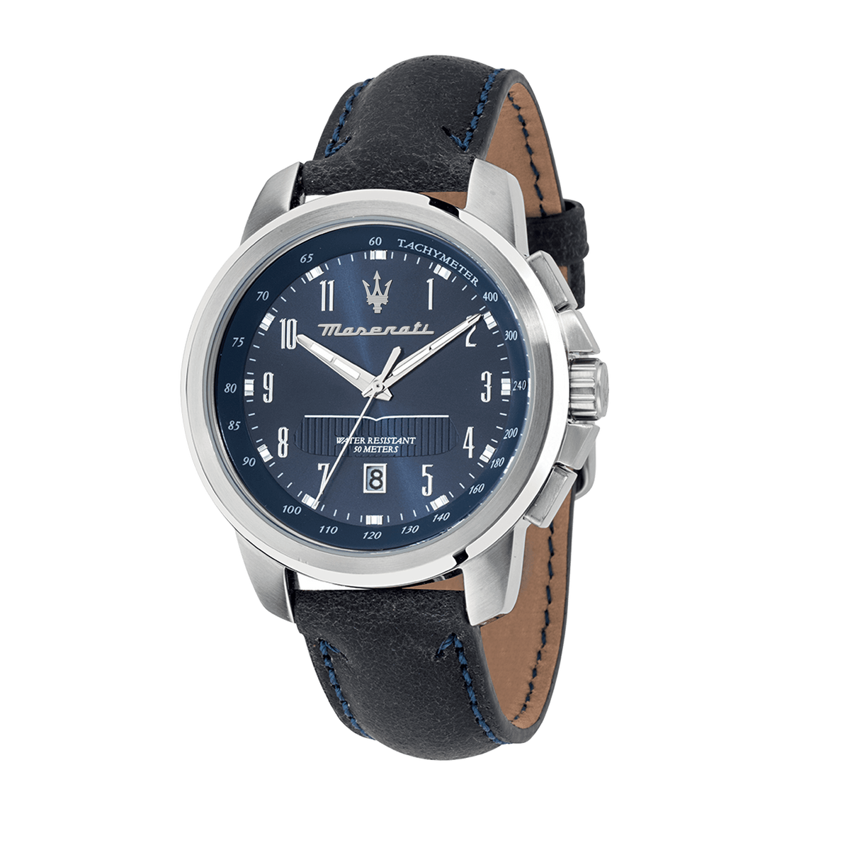 Maserati Successo Blue Dial 44mm Chronogragh Watches Maserati 