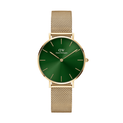 Daniel Wellington Petite Emerald 28 Gold & Green Watch Watches Daniel Wellington 