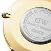 Daniel Wellington Classic 40 Sheffield Gold & White Watch Watches Daniel Wellington 