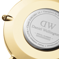Daniel Wellington Classic 40 Sheffield Gold & White Watch Watches Daniel Wellington 