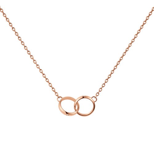 Daniel Wellington Classic Lumine Unity Necklace Rose Gold Necklaces Daniel Wellington 