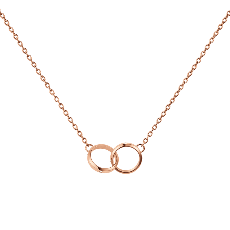 Daniel Wellington Classic Lumine Unity Necklace Rose Gold Necklaces Daniel Wellington 