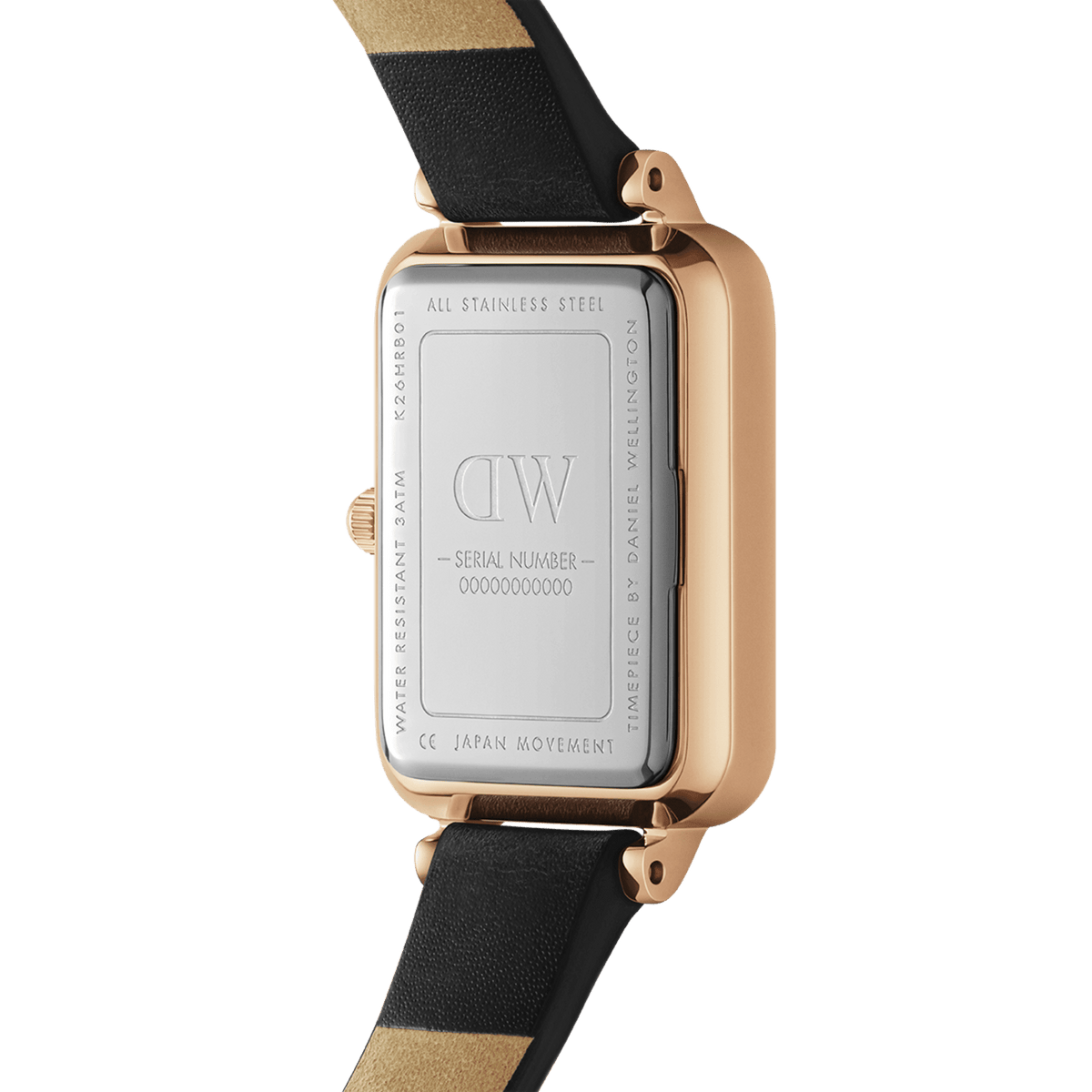 Daniel Wellington Quadro 20X26 Pressed Sheffield Rose Gold & White Watch Watches Daniel Wellington 