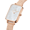 Daniel Wellington Quadro 20x26 Lumine Rose Gold Mother of Pearl White Watch Watches Daniel Wellington 