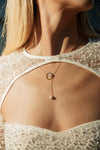 CHIC NOEL FRESHWATER PEARL LARIAT GOLD Bevilles Jewellers 