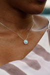 OPAL GLOW BARANGAROO BLUE CREATED OPAL PENDANT Bevilles Jewellers 