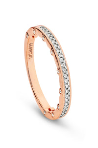 Georgini-Vienna Rose Gold Cubic Zirconia Ring Bevilles Jewellers 8 