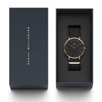 Daniel Wellington Classic 40 Cornwall Rose Gold & Black Watch Watches Daniel Wellington 