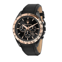 Maserati Epoca 42mm Black Chronograph Watches Maserati 