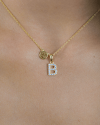 LUXURY LETTERS B INITIAL PENDANT GOLD Pendants Georgini 