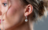 GEORGINI RED CARPET PROMENADE EARRINGS SILVER Bevilles Jewellers 