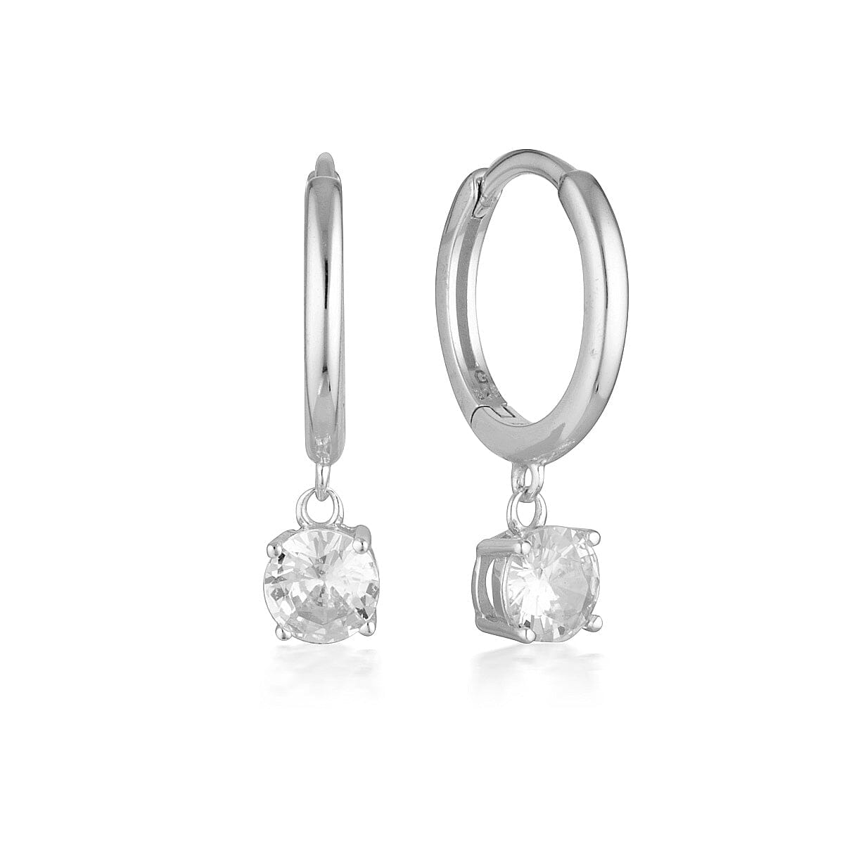 Georgini Silver Bria Hoop Bevilles Jewellers 