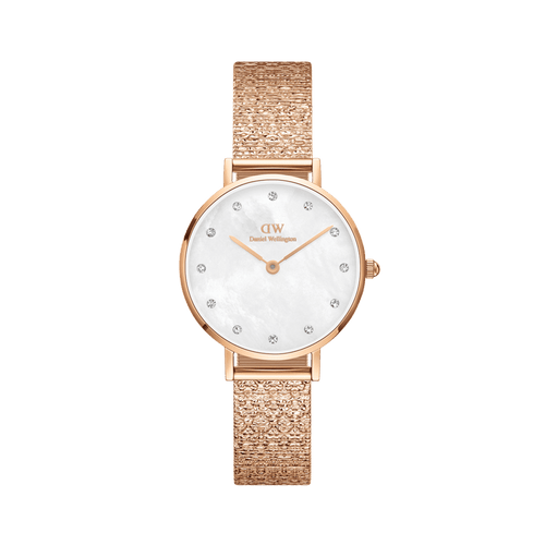 Daniel Wellington Petite 28 Lumine Rose Gold Mother of Pearl White Watch Watches Daniel Wellington 