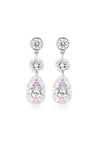 MIRAGE AUGUSTA EARRINGS SILVER Bevilles Jewellers 