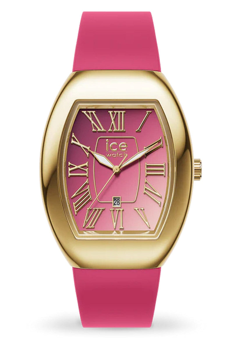 Ice Boliday Dome Metal Pink Gold Small Watch Watches Ice 