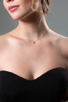 GEORGINI RED CARPET VENICE NECKLACE GOLD Bevilles Jewellers 