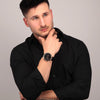 Maserati Stile Black Chronograph Watch Watches Maserati 
