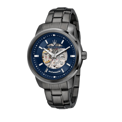 Maserati Sucesso 44mm Grey Stainless Steel Watch Watches Maserati 
