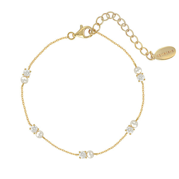 NOEL NIGHTS SNOW DROP BRACELET GOLD Bracelets Georgini 