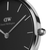 Daniel Wellington Petite 32 Ashfield Silver & Black Watch Watches Daniel Wellington 